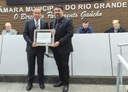 Legislativo Municipal homenageia os 180 anos da Câmara de Comércio